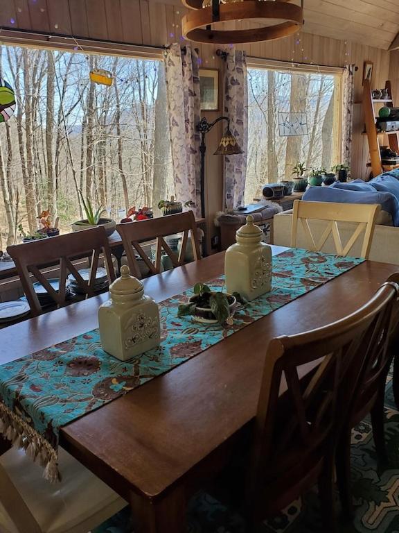 Treehouse Cathedral In Blue Ridge Mountains, Nc Villa Burnsville Luaran gambar